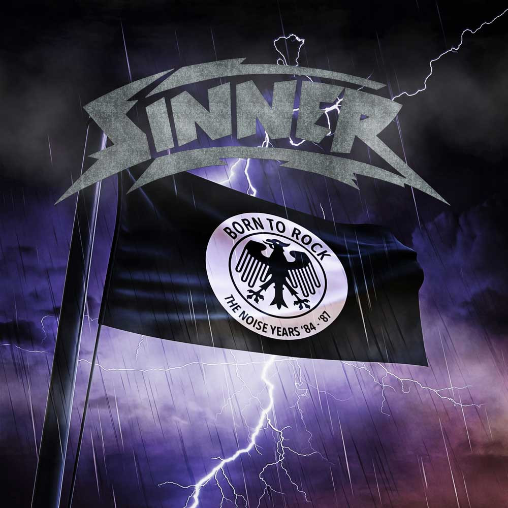 Sinner 'Born To Rock - The Noise Years '84-'87' 4CD Box Set