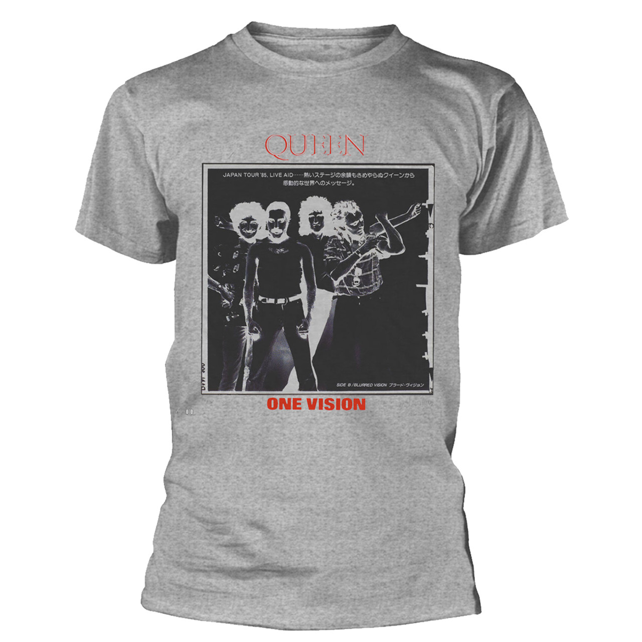 Queen 来日 1985 Tシャツ クイーンが6度来日した当時のツアーをイメージした「幻の日本