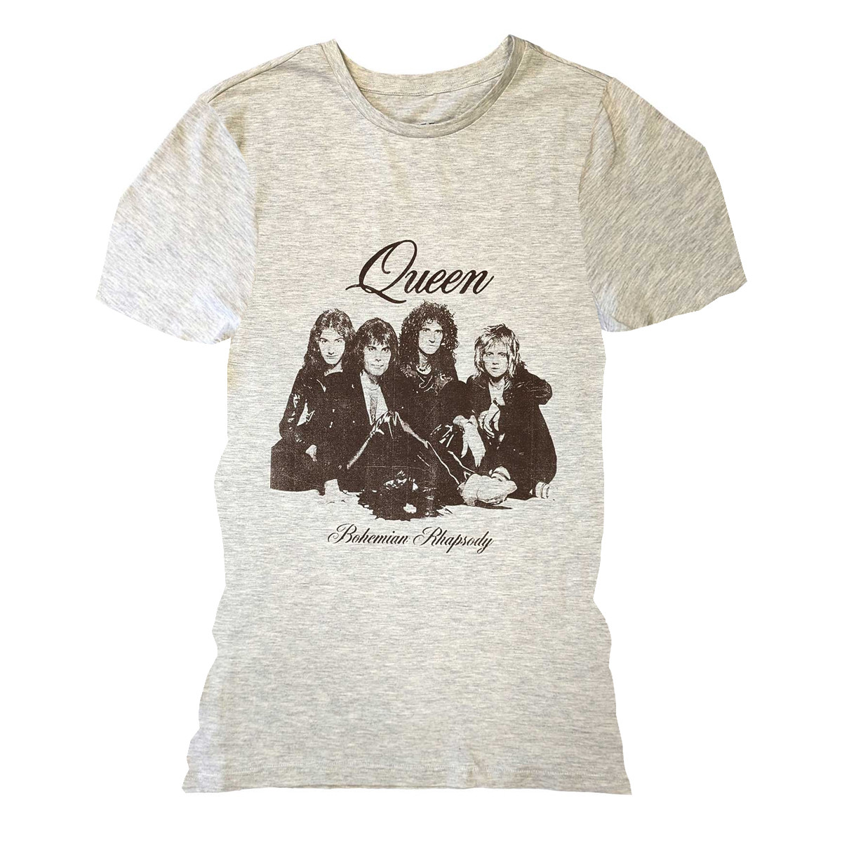 Queen 'Bo Rhap Portrait' (Natural) T-Shirt