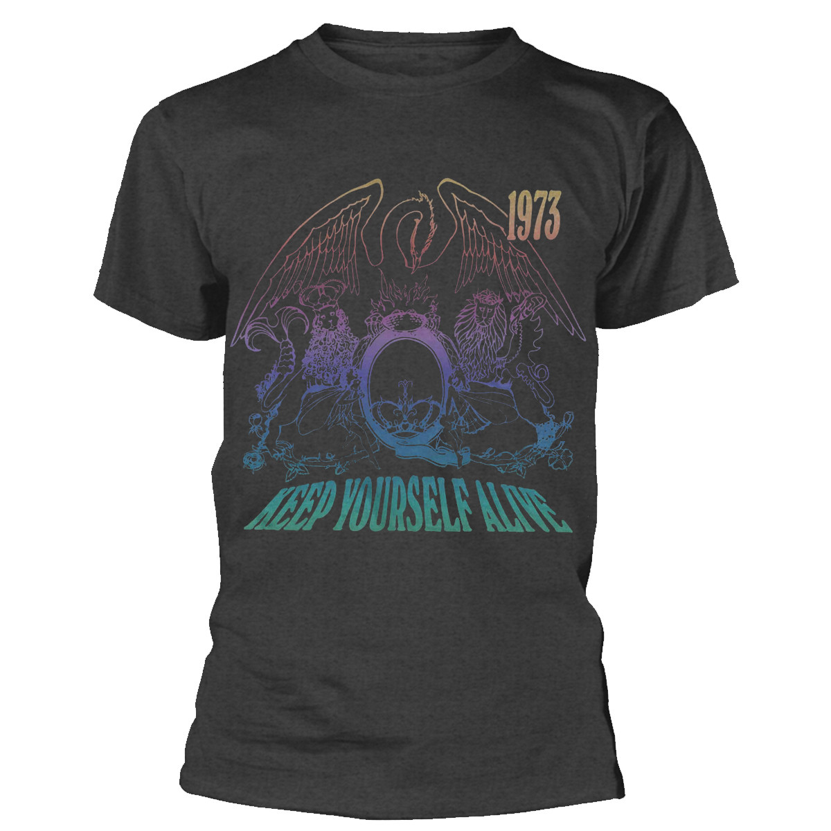 Queen 'Keep Yourself Alive' (Grey) T-Shirt