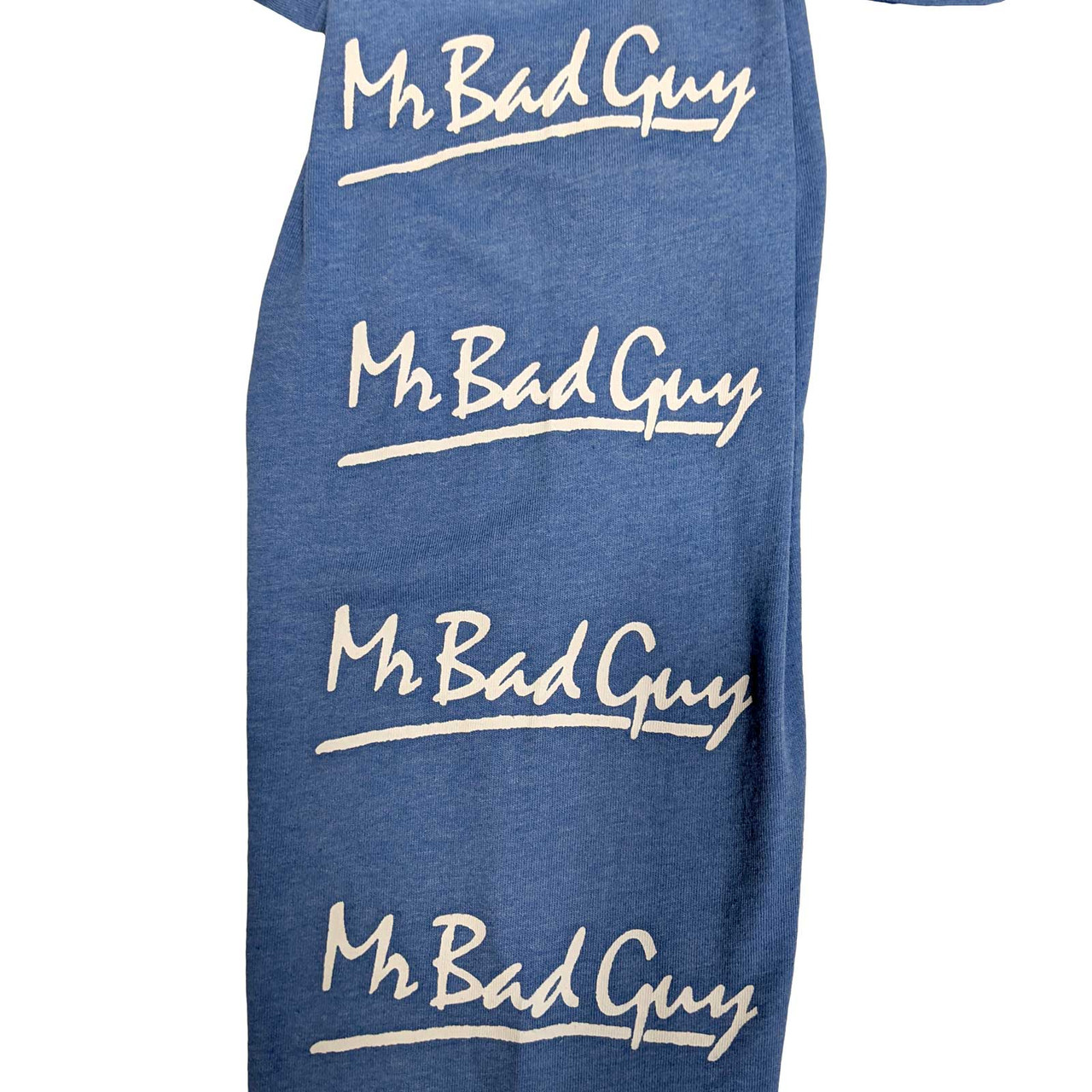 Freddie Mercury 'Mr Bad Guy' (Blue) Sweatshirt RIGHT SLEEVE