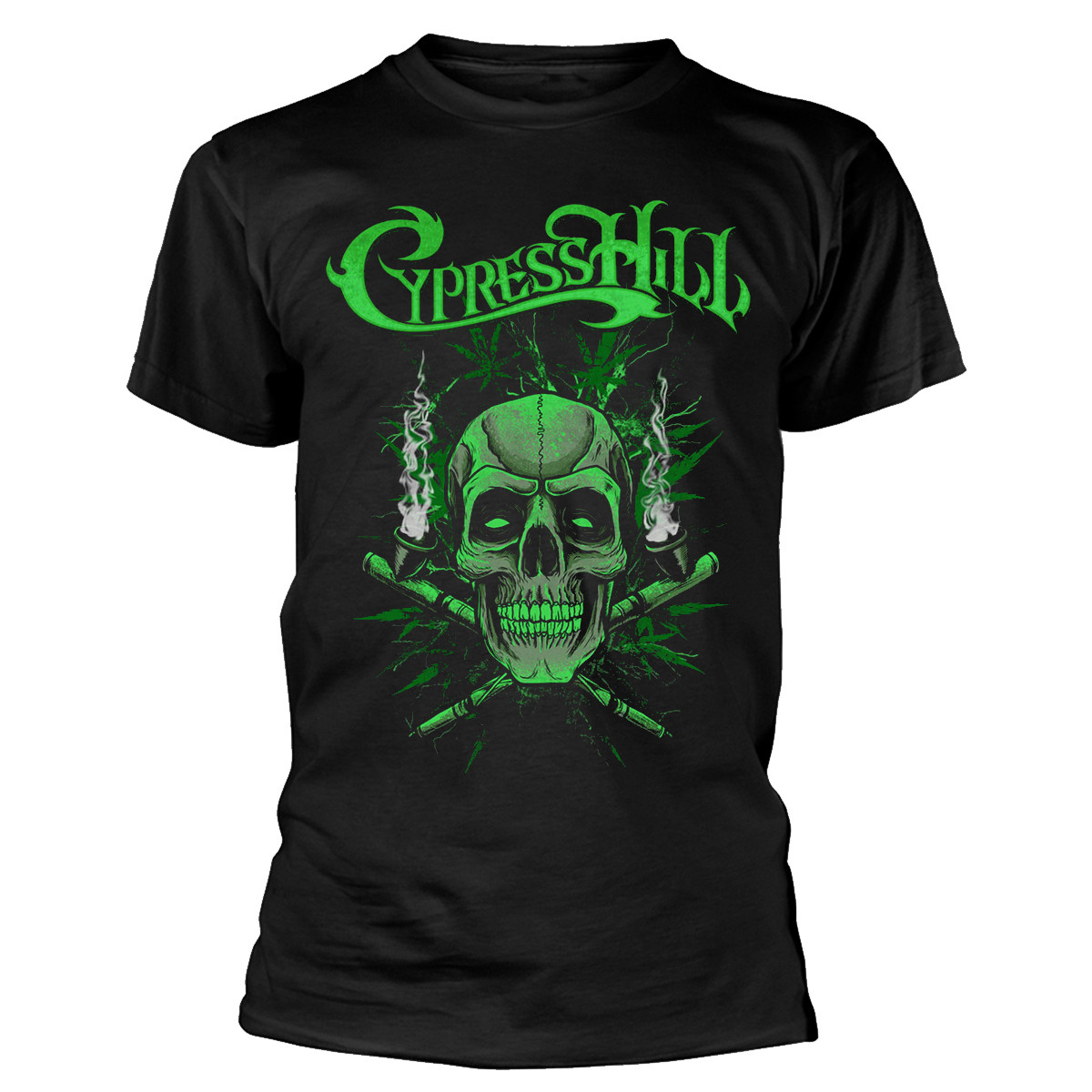 Cypress Hill 'Twin Pipes' (Black) T-Shirt