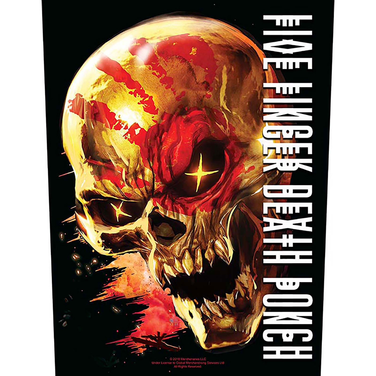 Five Finger Death Punch 'And Justice for None' Back Patch