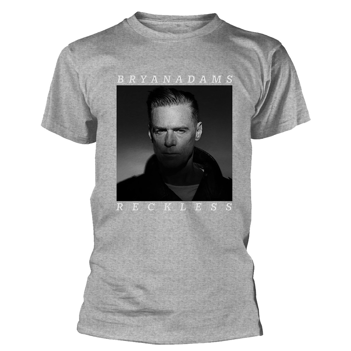 Bryan Adams 'Reckless' (Light Grey) T-Shirt