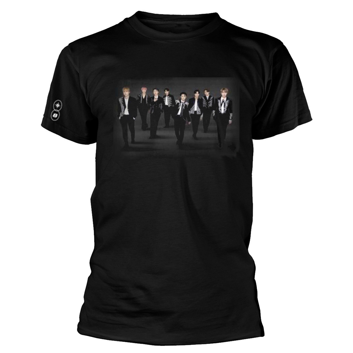 ATEEZ 'Fellowship Tour Euro Photo' (Black) T-Shirt