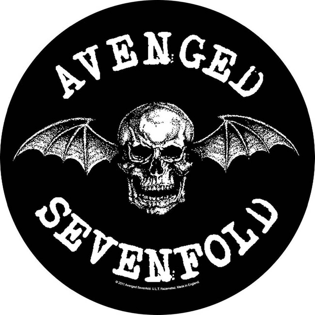Avenged Sevenfold 'Death Bat' Back Patch