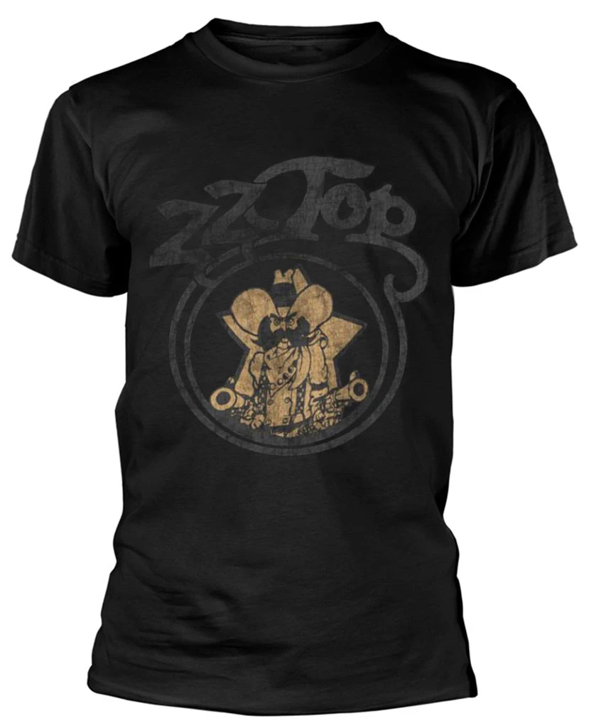 ZZ Top 'Outlaw Village' (Black) T-Shirt