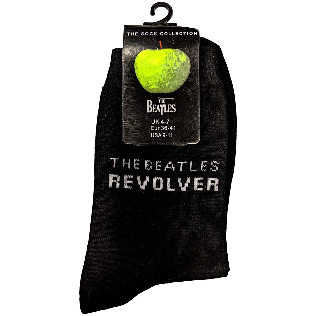 The Beatles 'Revolver' (Black) Womens Socks (One Size = UK 4-7)