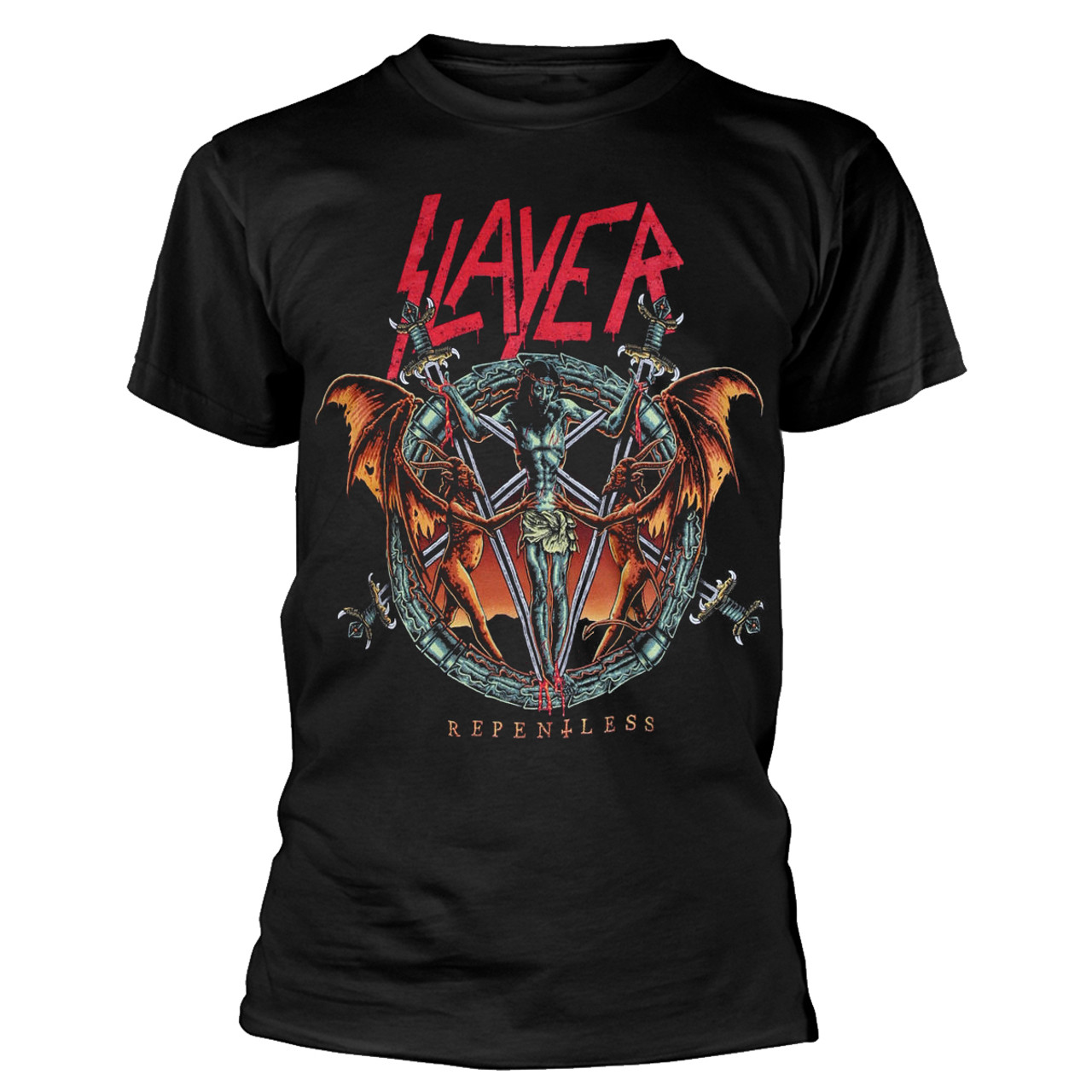 Slayer Airbrush Demon Long Sleeve Tee