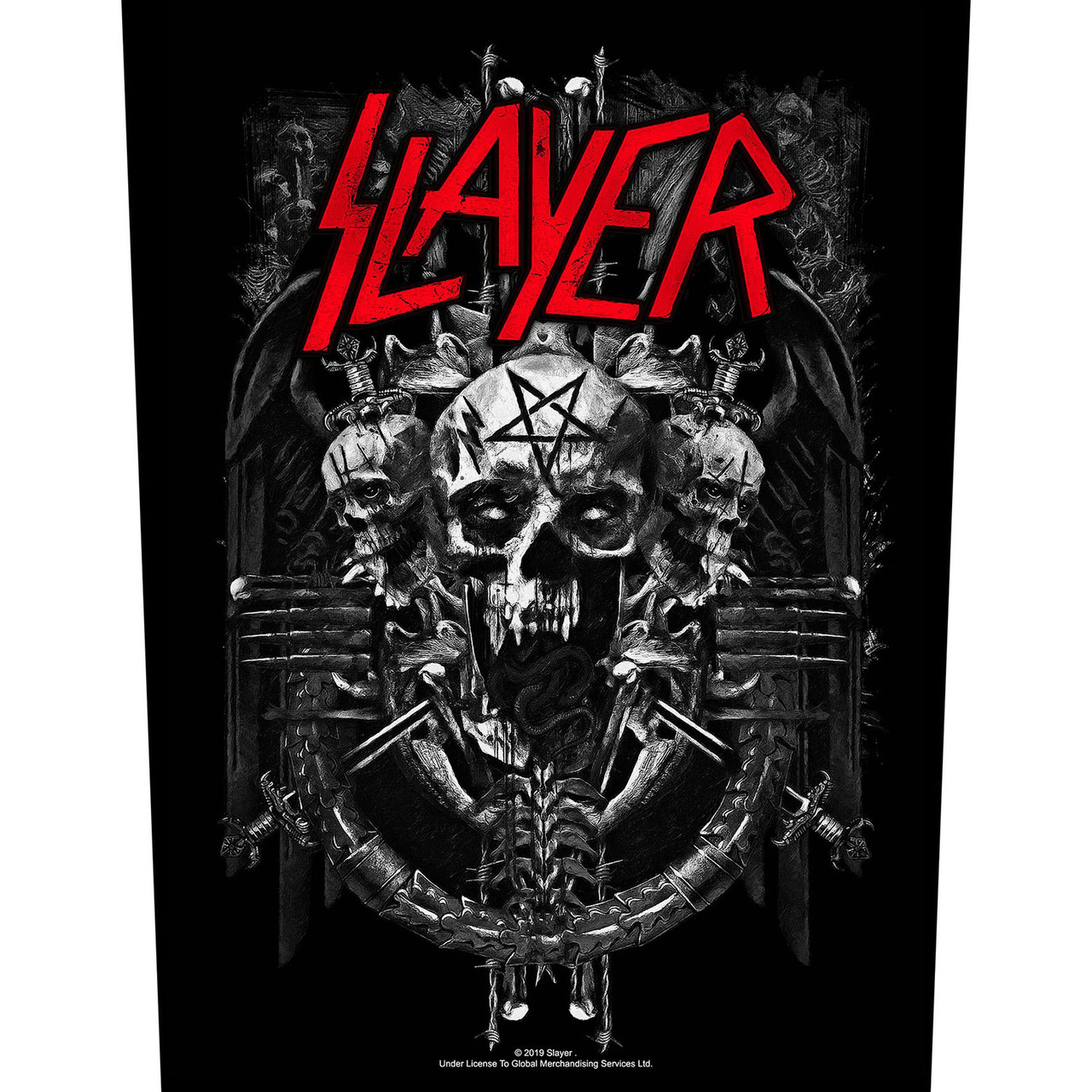 Slayer 'Demonic' Back Patch