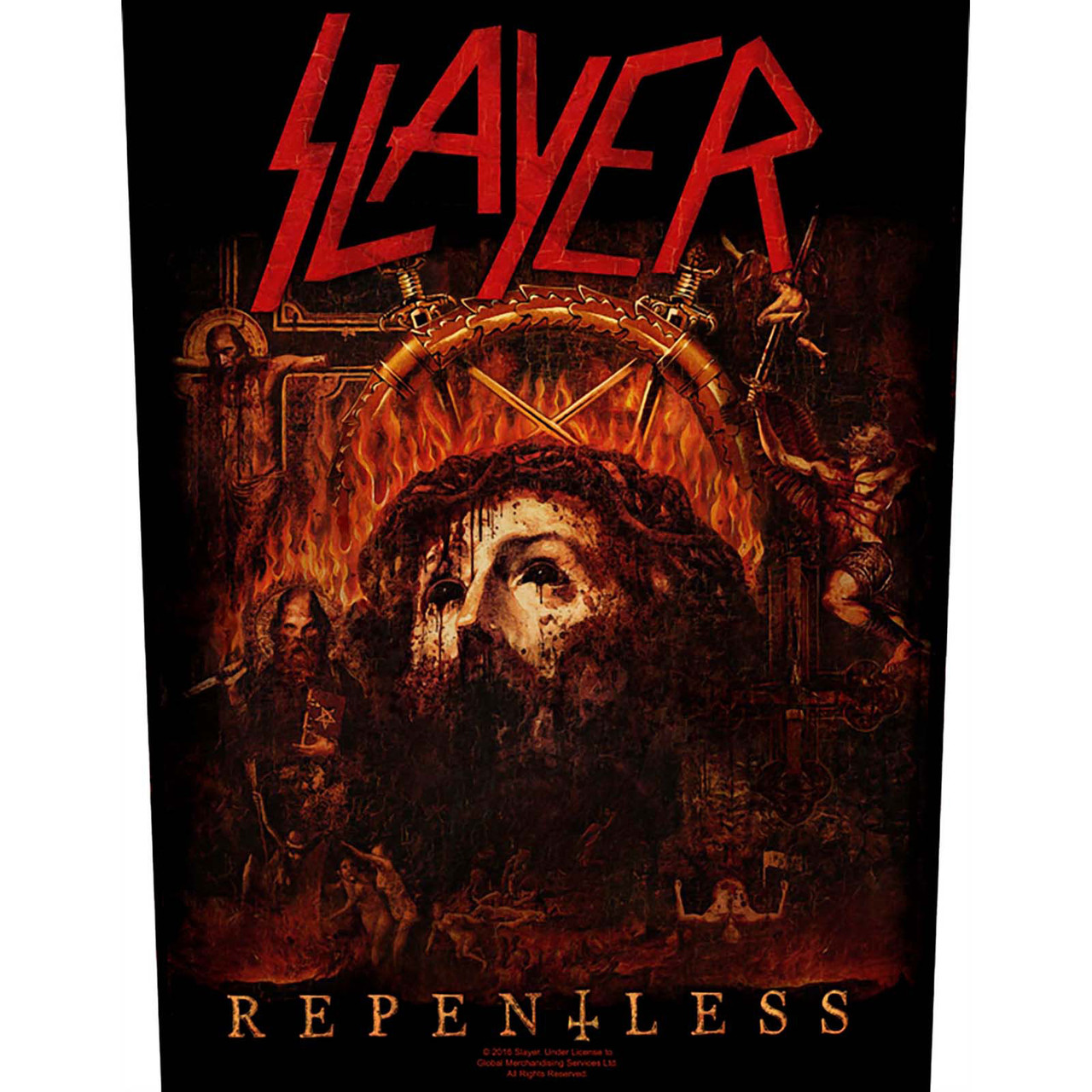Slayer 'Repentless' Back Patch