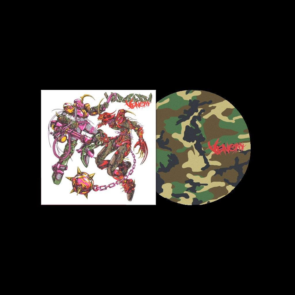 Wargasm 'Venom' LP 'Camo Woodland' Vinyl