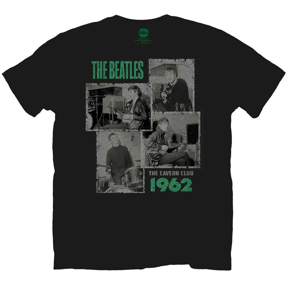 The Beatles 'Cavern Shots 1962.' (Black) T-Shirt