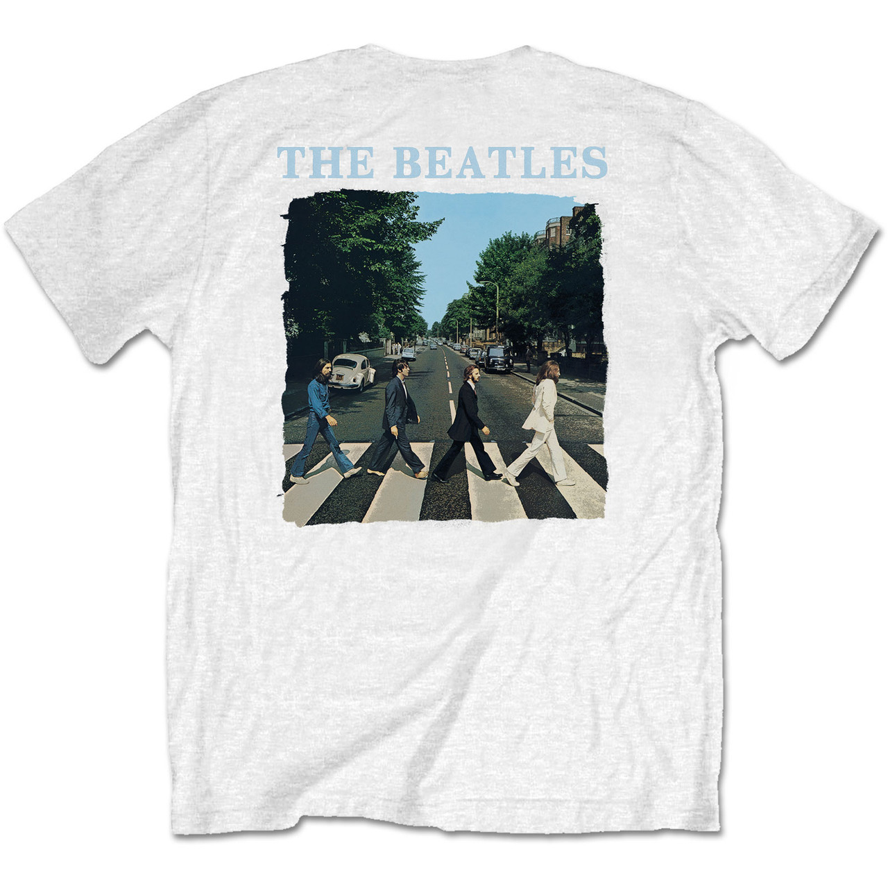 The Beatles 'Abbey Road & Logo BP' (Packaged White) T-Shirt Â¦ Eyesore ...