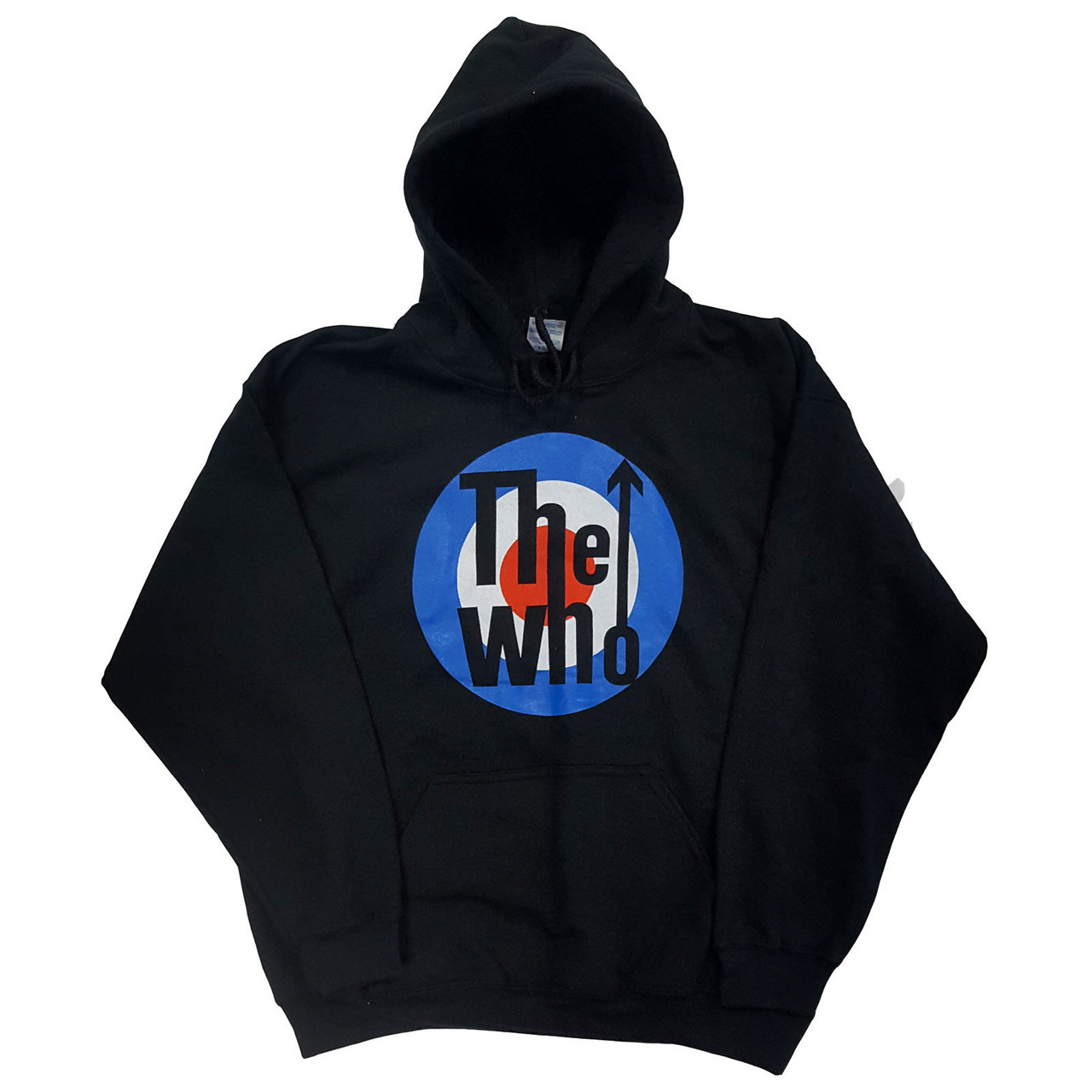 The Who 'Target Classic' (Black) Pull Over Hoodie