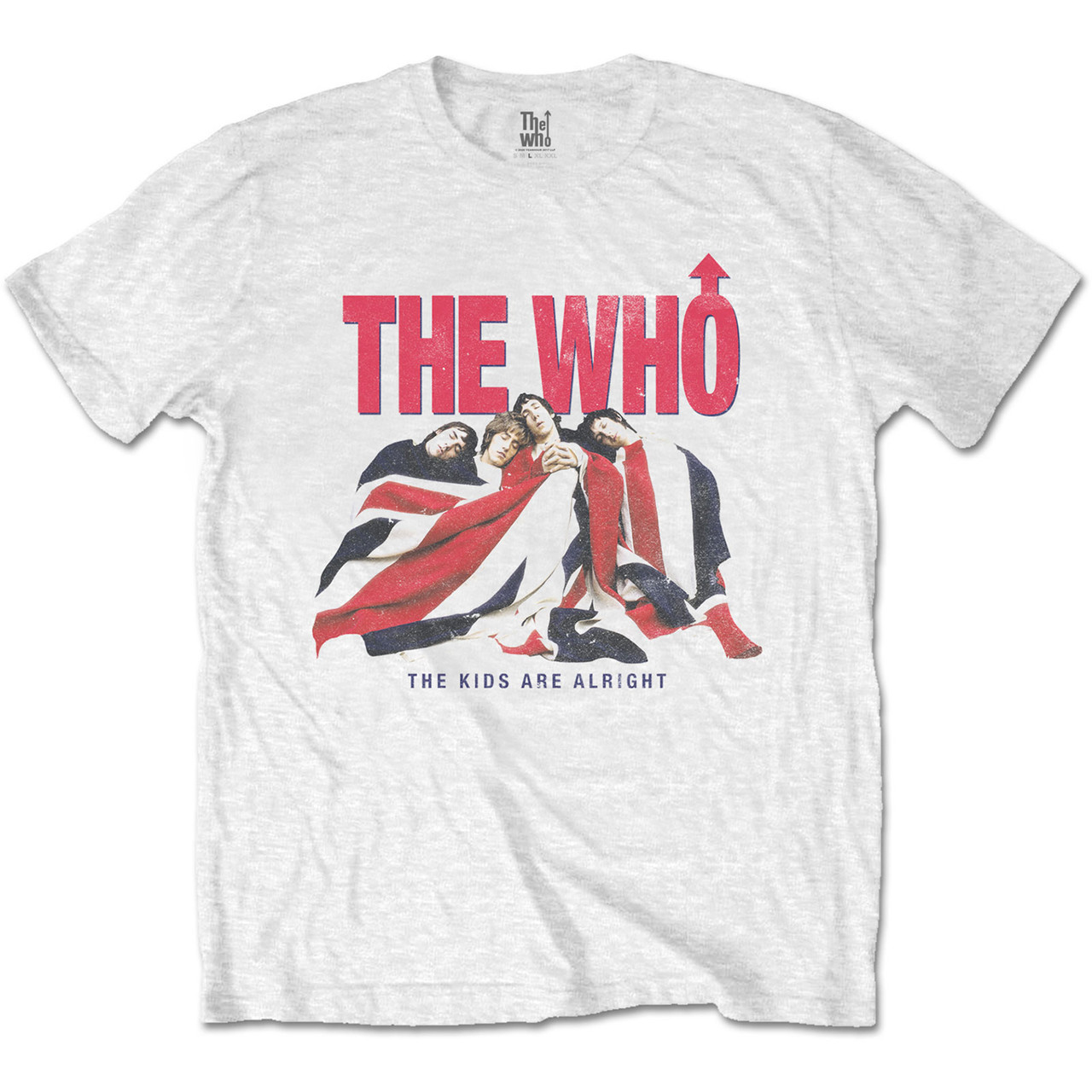 The Who 'Kids Are Alright Vintage' (White) T-Shirt