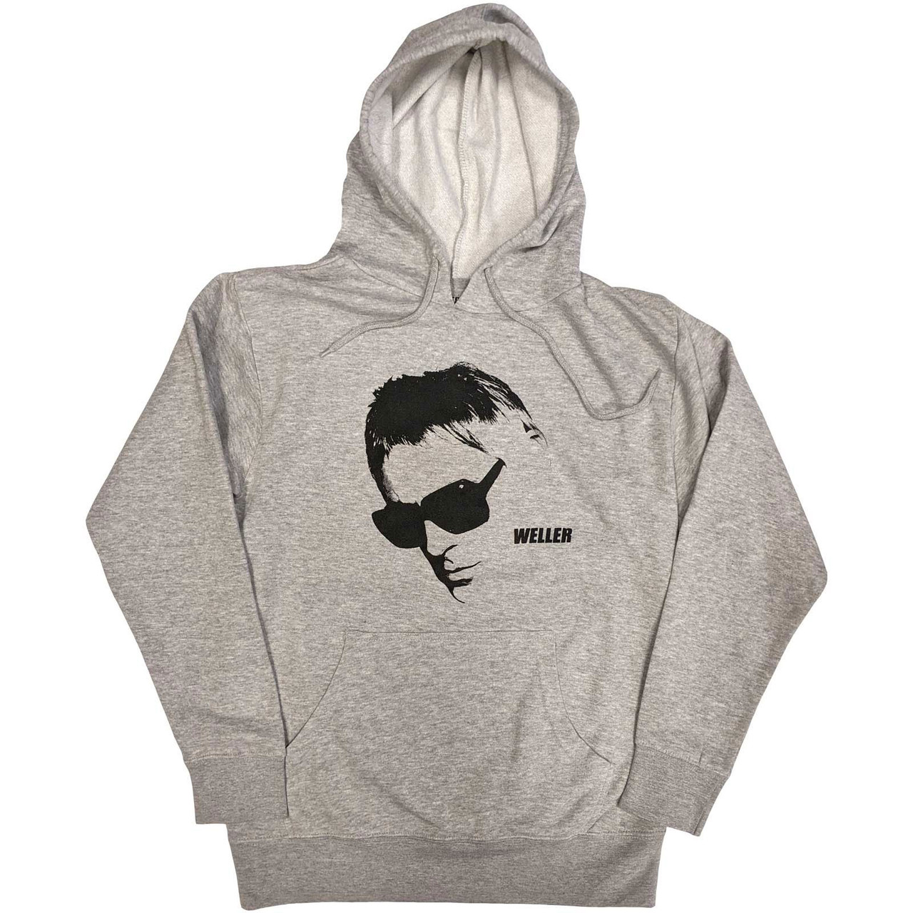 Paul Weller 'Glasses Pic' (Grey) Pull Over Hoodie