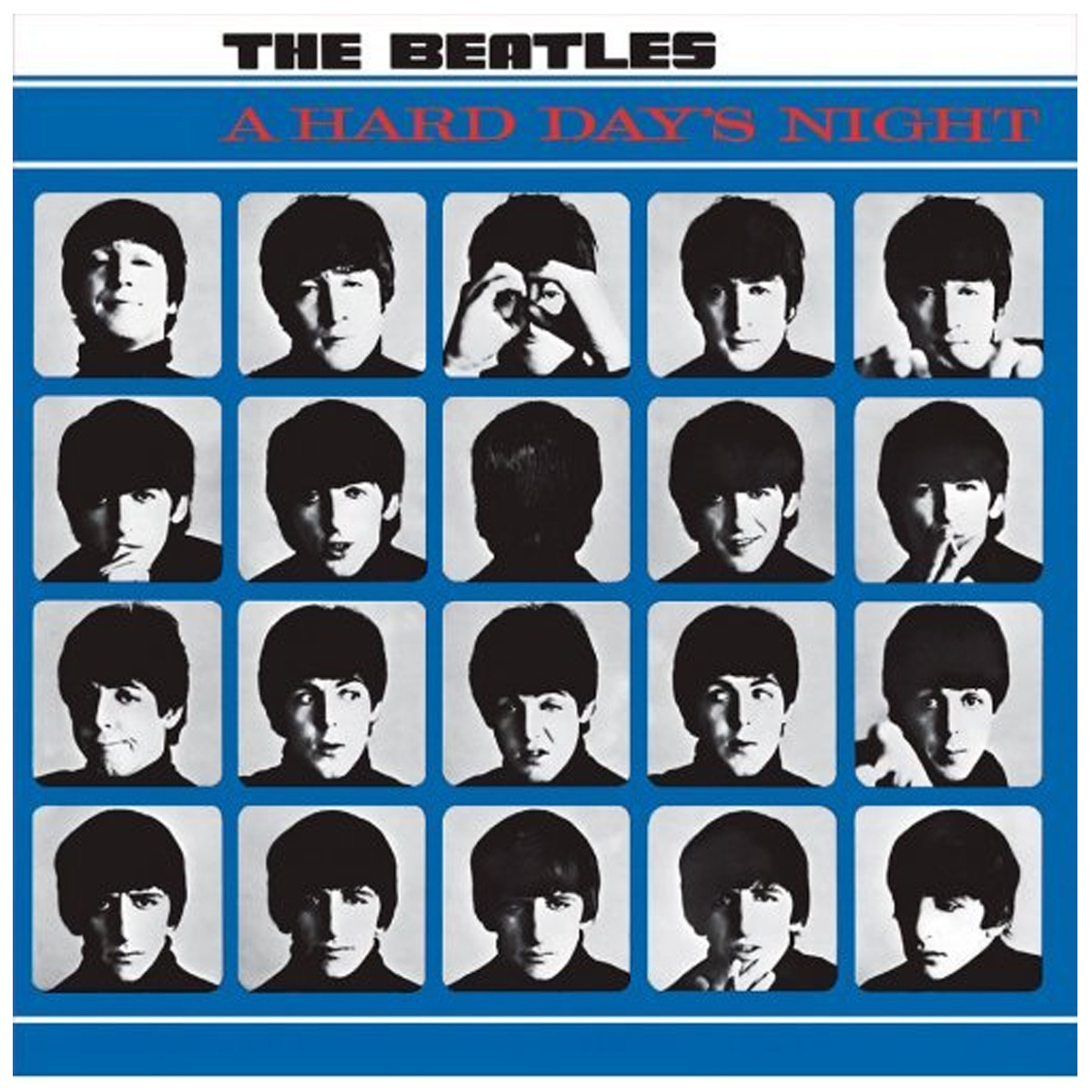 The Beatles 'Hard Days Night' Steel Wall Sign