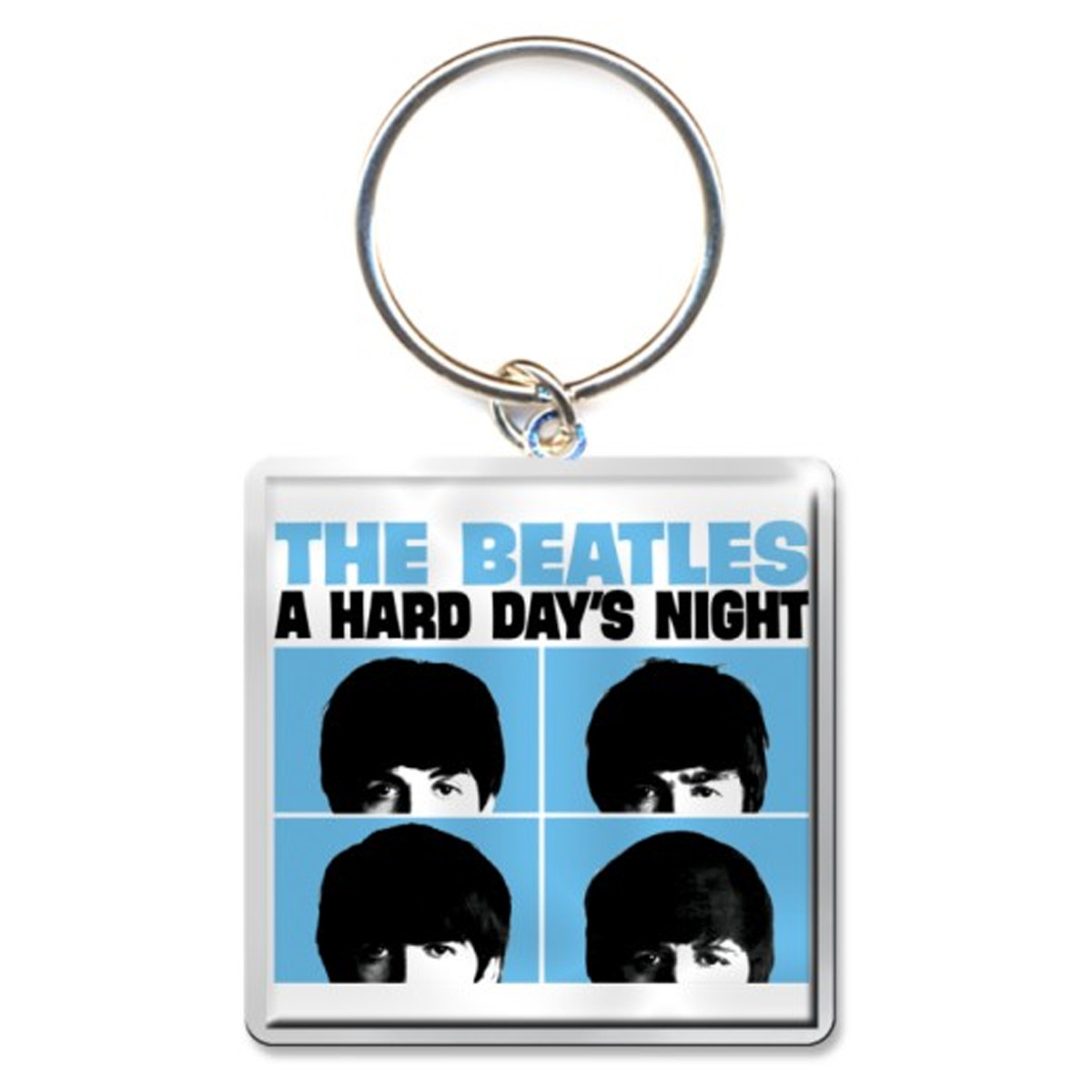 The Beatles 'Hard Days Night Film' (Photo Print) Keyring