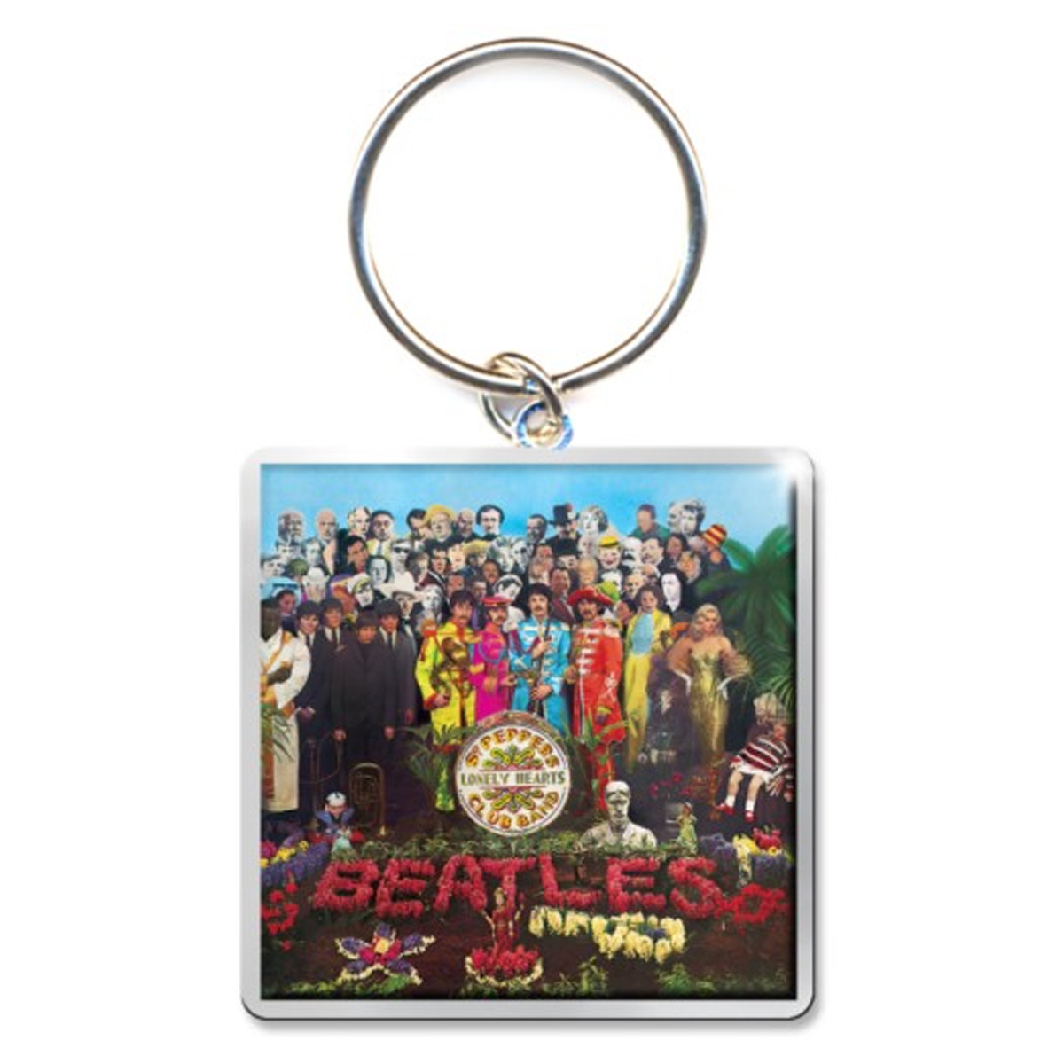 The Beatles 'Sgt Pepper Album' (Photo Print) Keyring