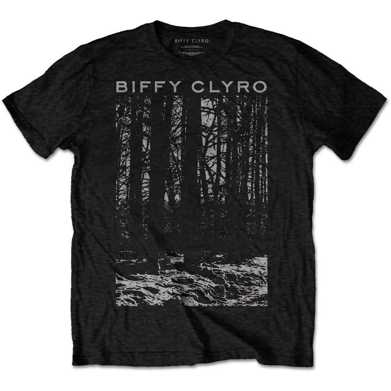 Biffy Clyro 'Tree' (Black) T-Shirt