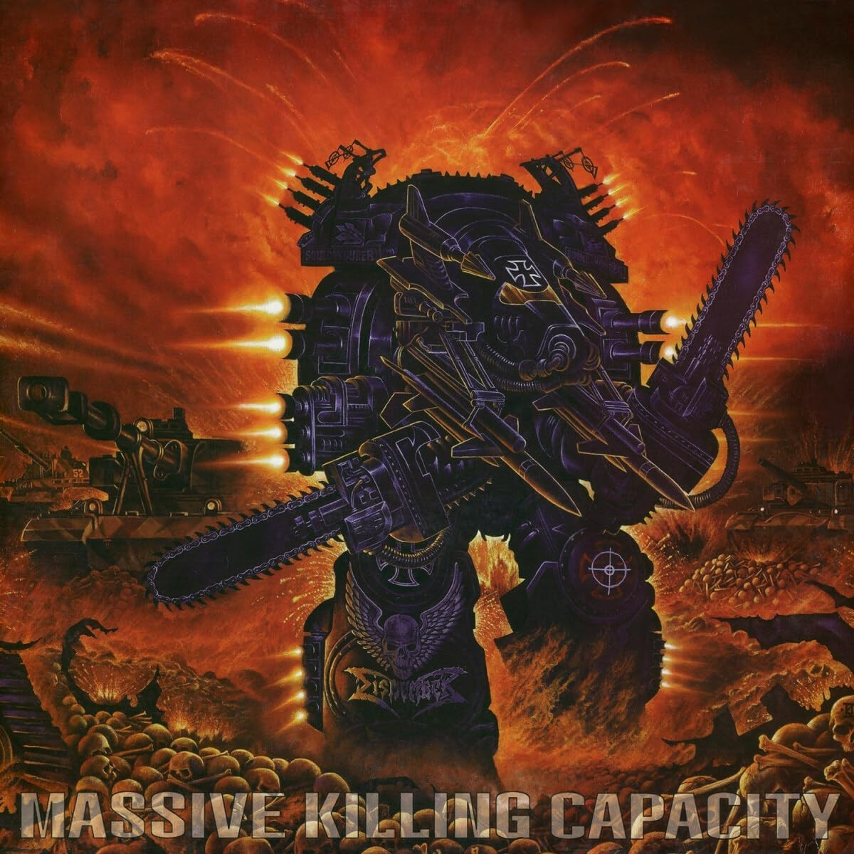 Dismember 'Massive Killing Capacity' CD Jewel Case