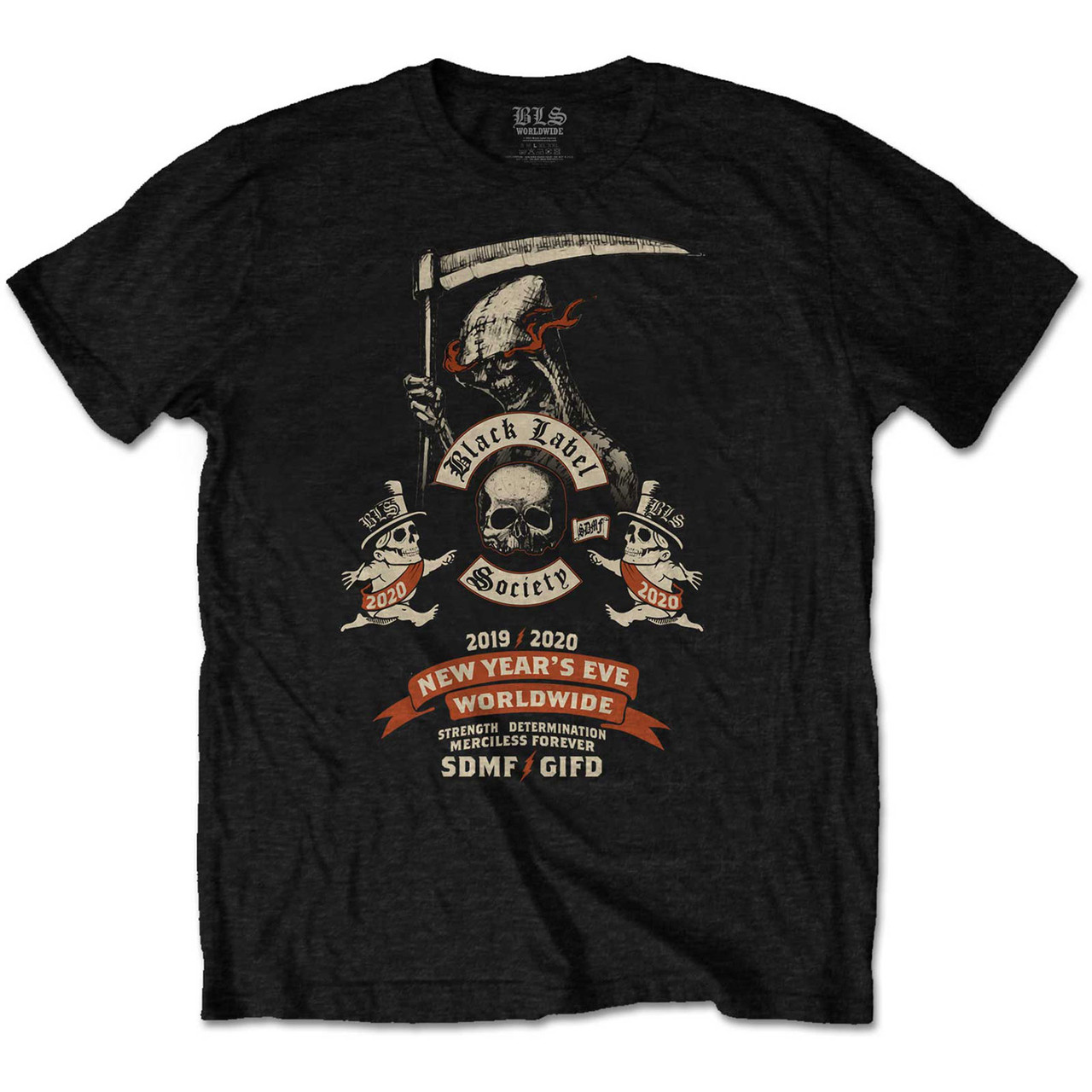 Black Label Society 'New Years Eve' (Black) T-Shirt