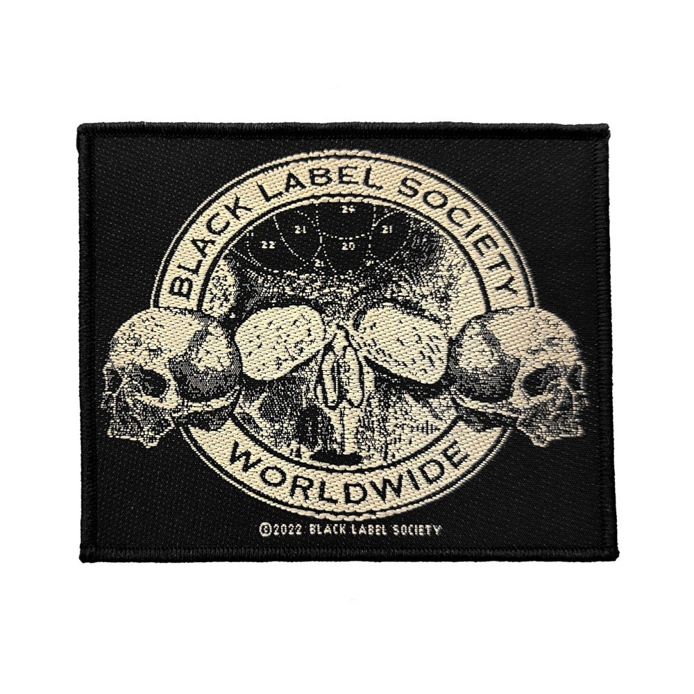 Black Label Society 'Skulls' Patch