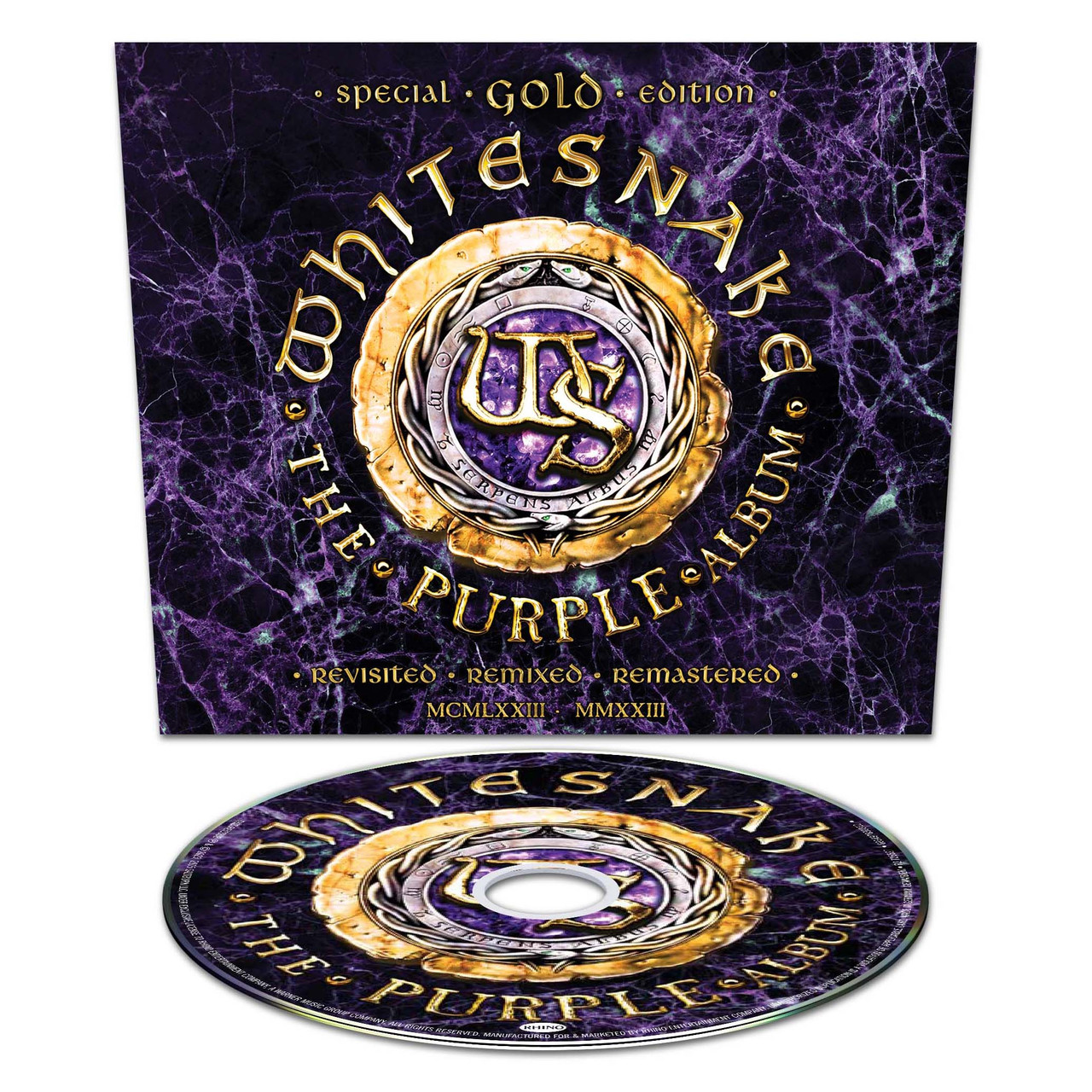 Whitesnake 'The Purple Album Special Gold Edition' CD
