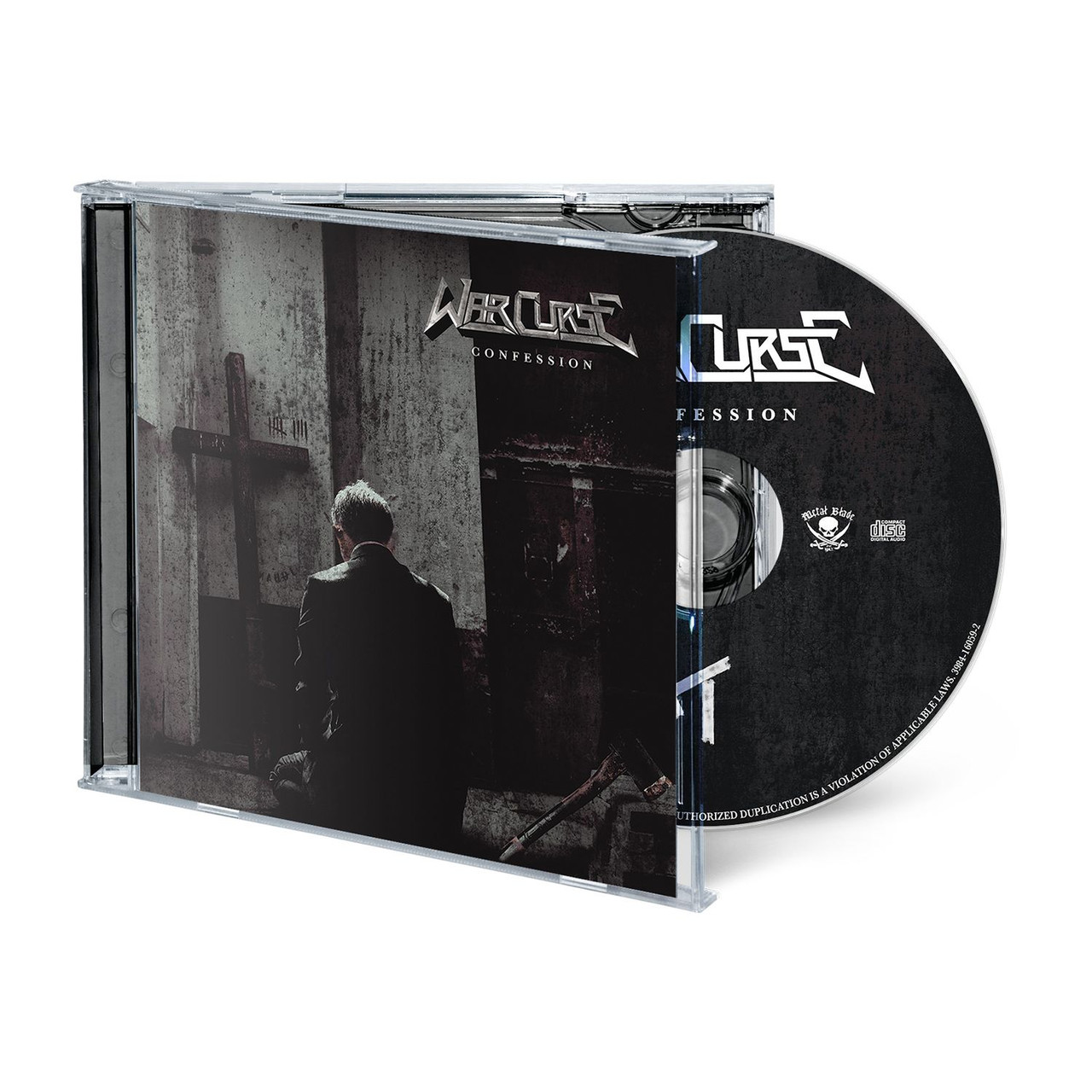 War Curse 'Confession' CD Jewel Case