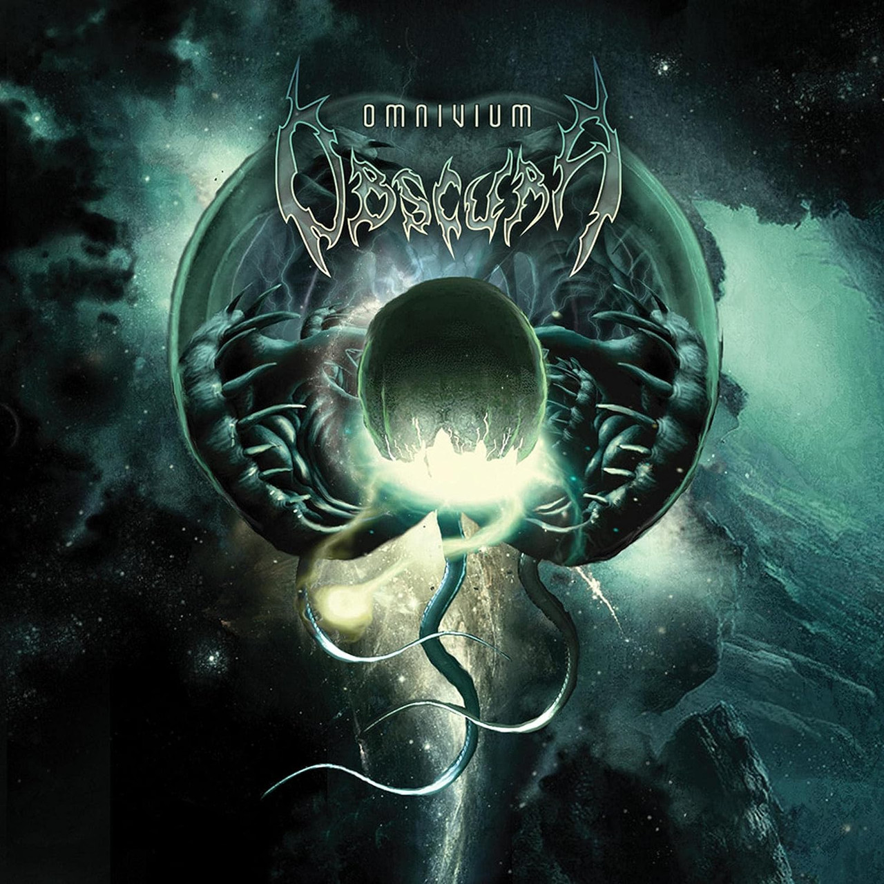 Obscura 'Omnivium' 2LP Tri Colour Merge with Splatter Vinyl
