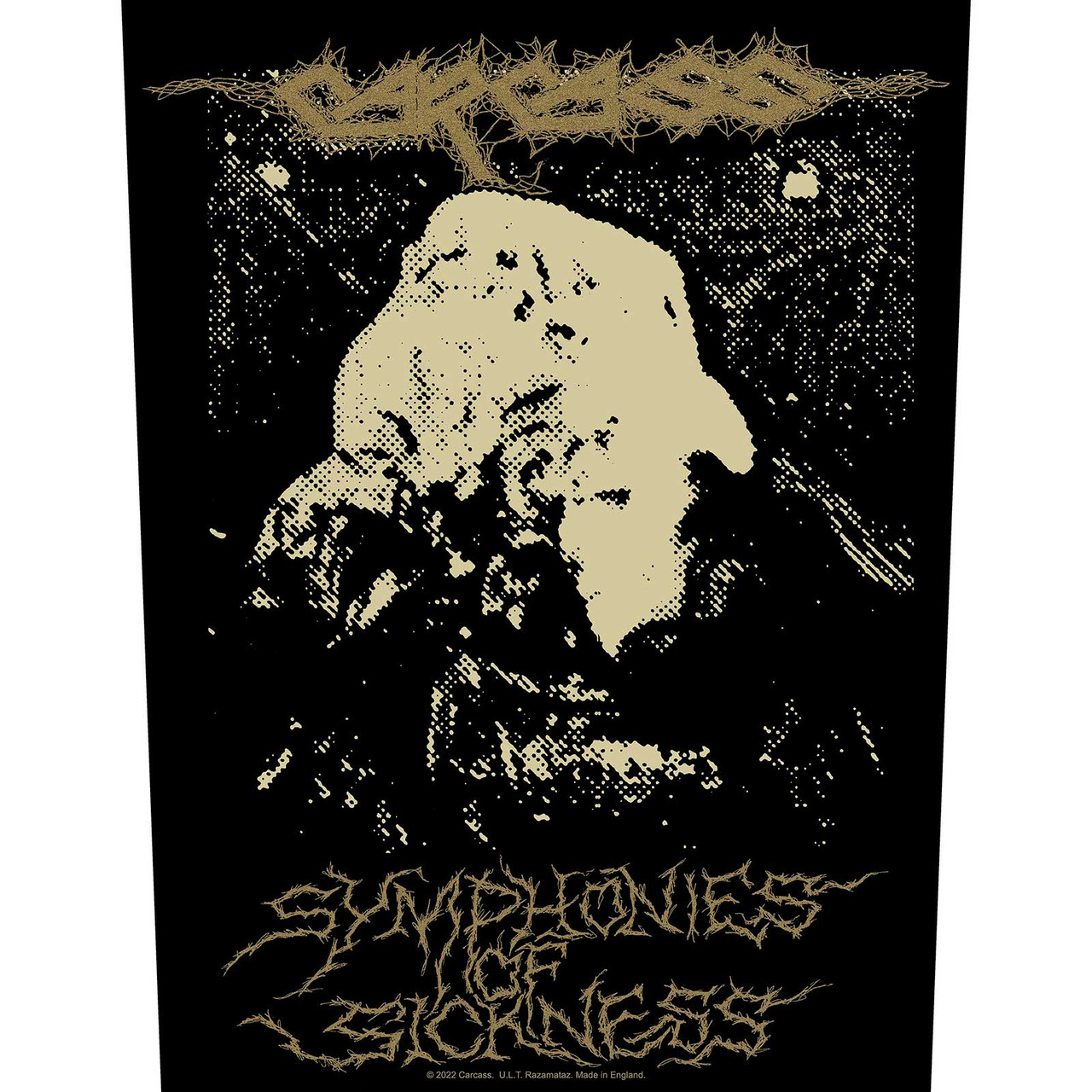 Carcass 'Symphonies Of Sickness' Back Patch