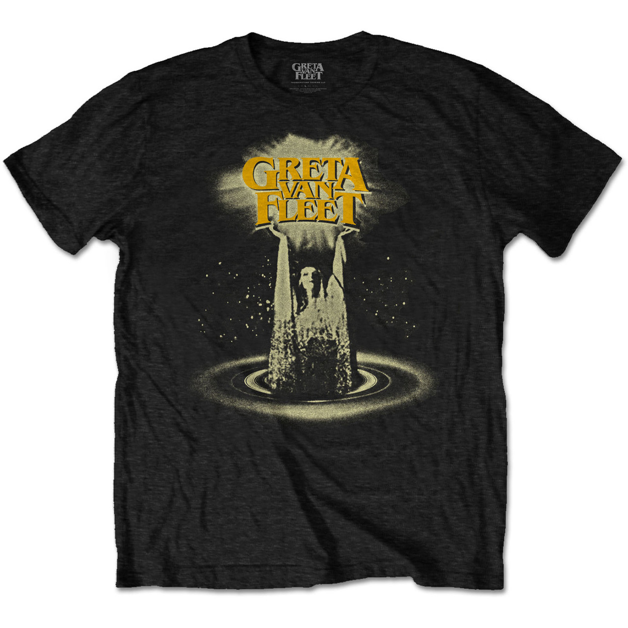 Greta Van Fleet 'Cinematic Lights' (Black) T-Shirt