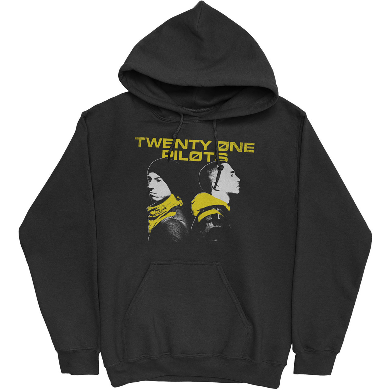 Twenty One Pilots 'Back To Back' (Black) Pull Over Hoodie