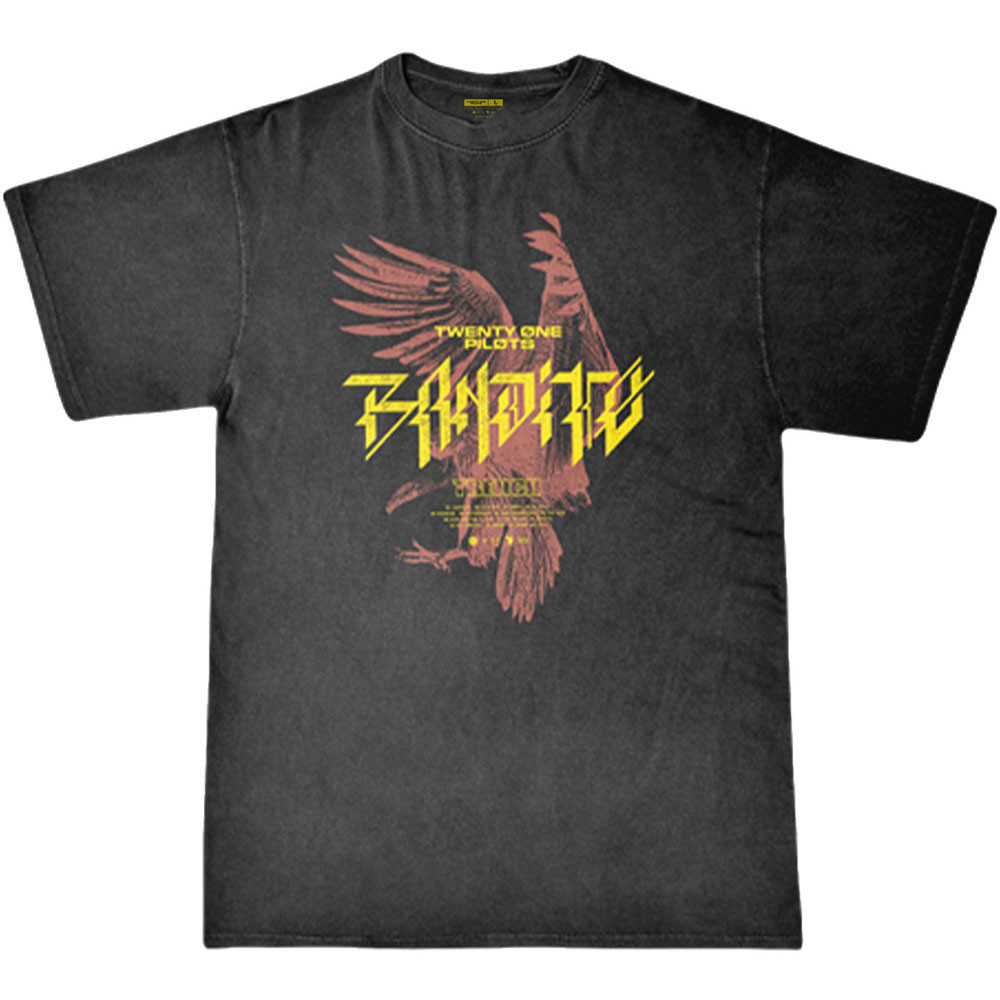 Twenty One Pilots 'Bandito Bird' (Black) T-Shirt