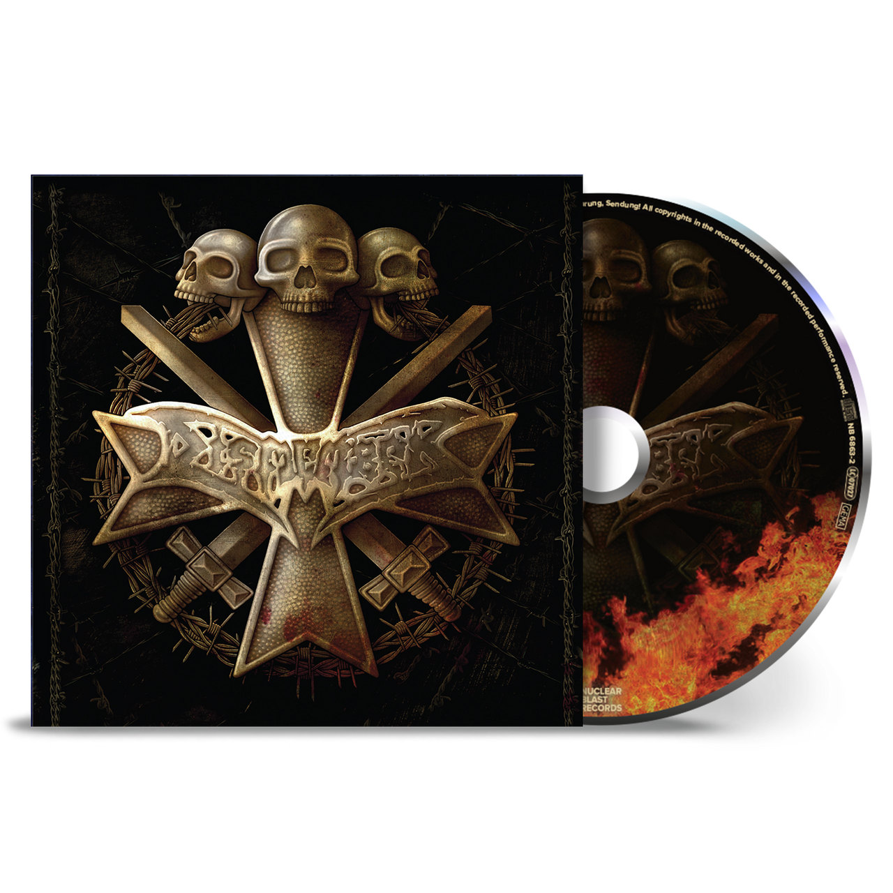 Dismember 'Dismember' CD Jewel Case