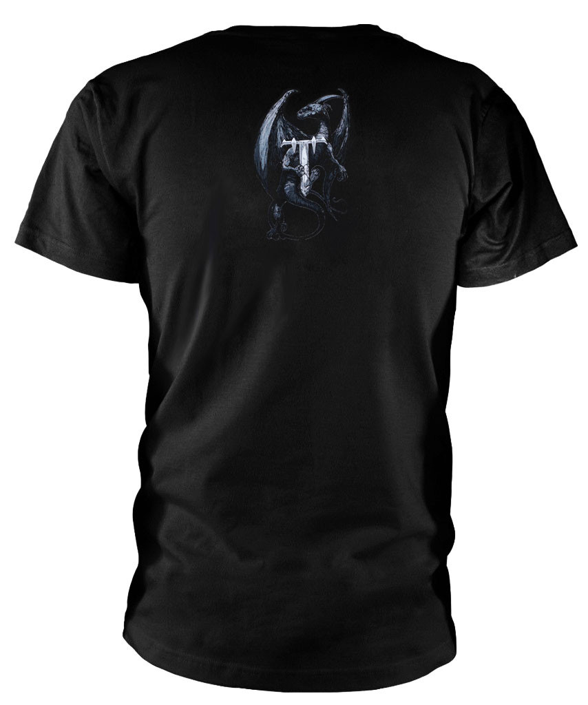 Trivium 'Perched Dragon' (Black) T-Shirt Back