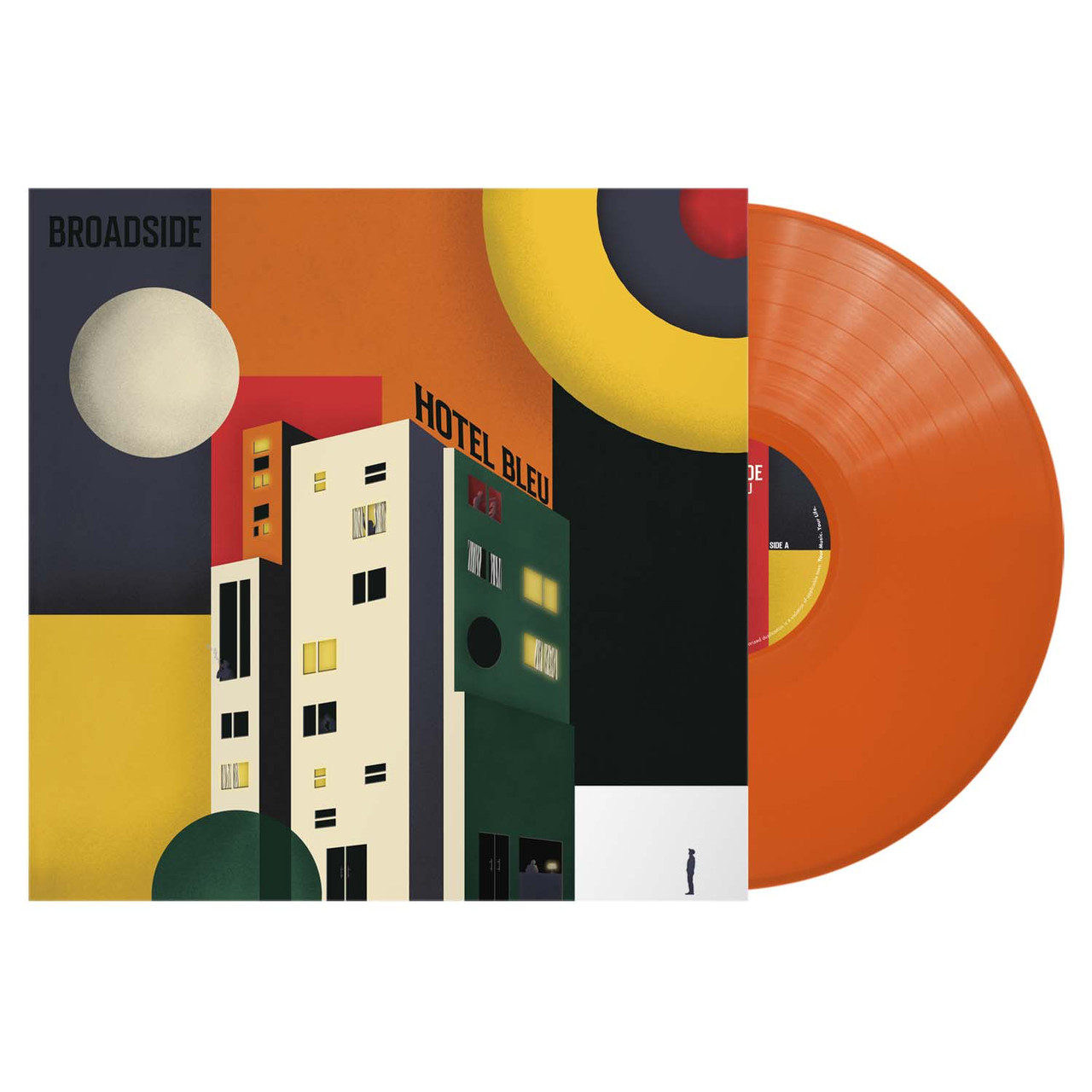 Broadside 'Hotel Bleu' LP Solid Orange Vinyl