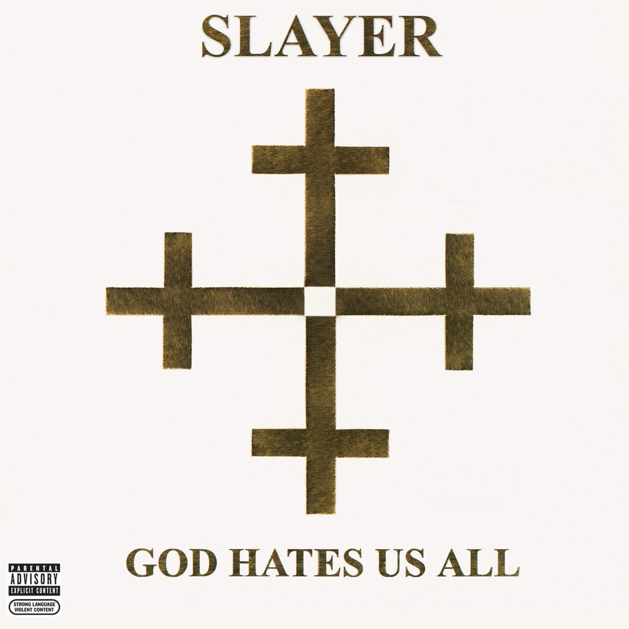 Slayer 'God Hates Us All' LP Black Vinyl