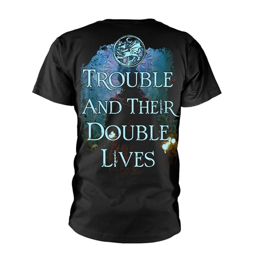 Cradle Of Filth 'Trouble And Their Double Lives BP' (Black) T-Shirt Back