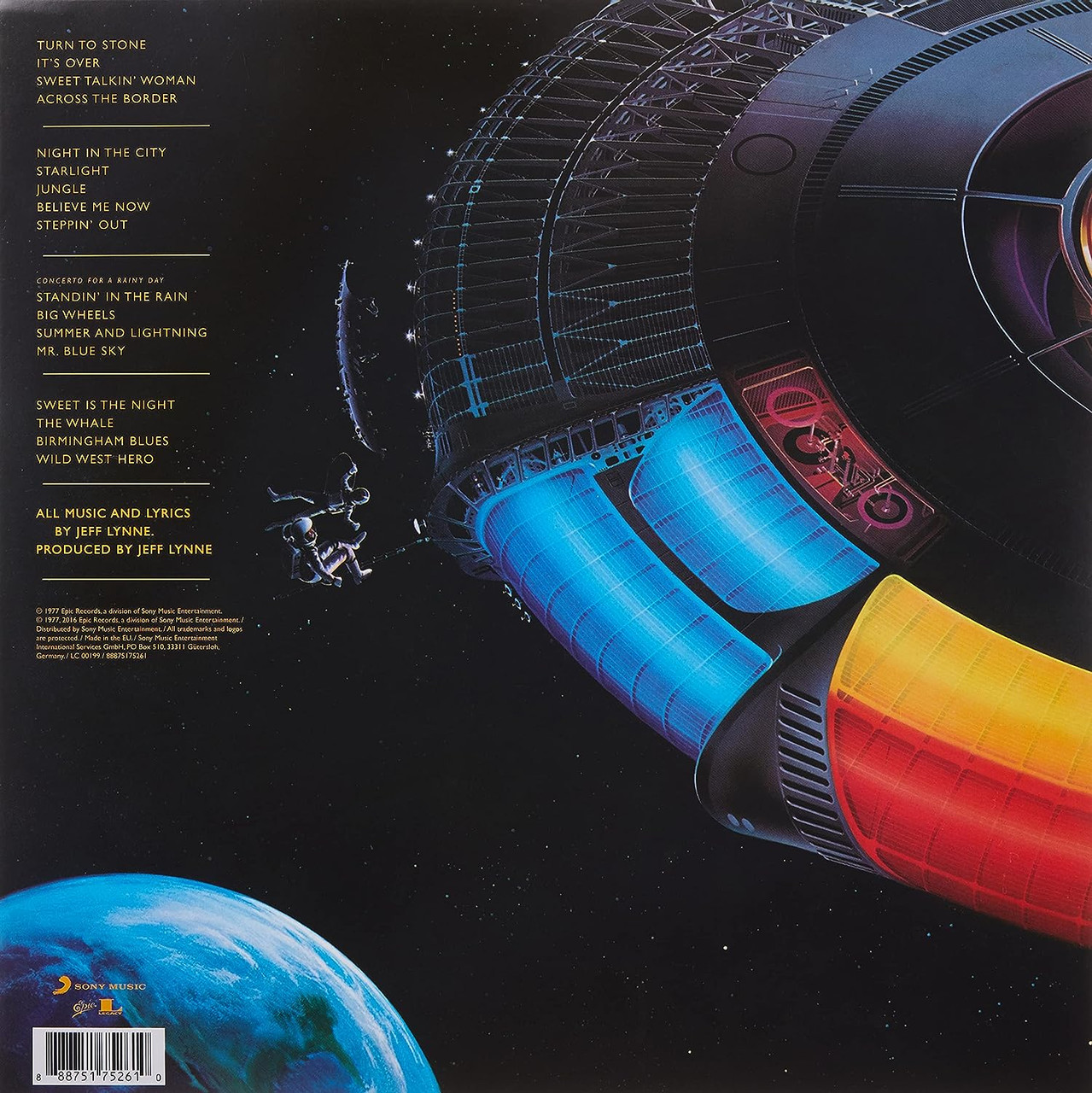 Electric Light Orchestra 'Out Of The Blue' 2LP Black Vinyl