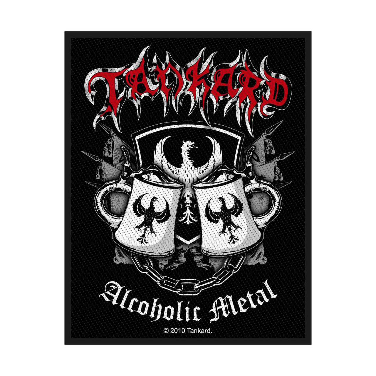 Tankard 'Alcoholic Metal' Patch