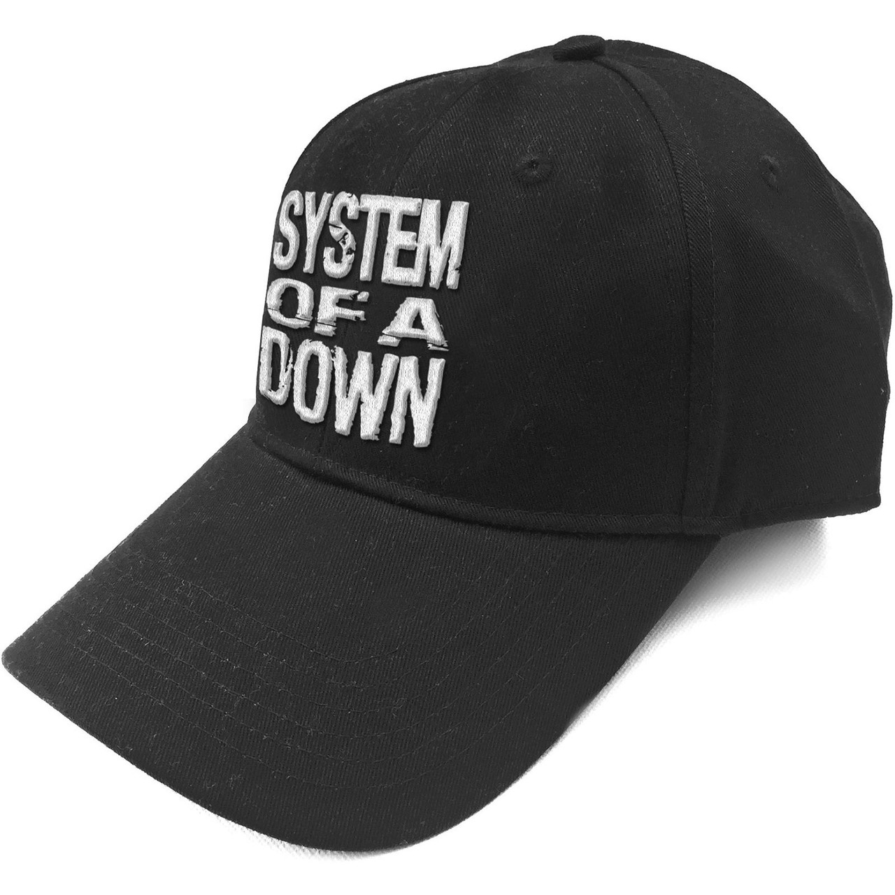 System Of A Down 'Stacked Logo' (Black) Baseball Cap