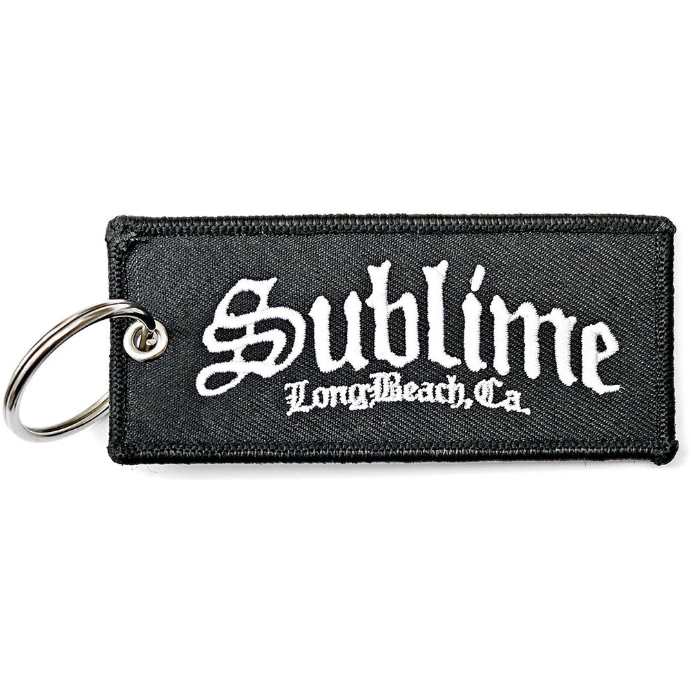 Sublime 'CA Logo' Patch Keyring