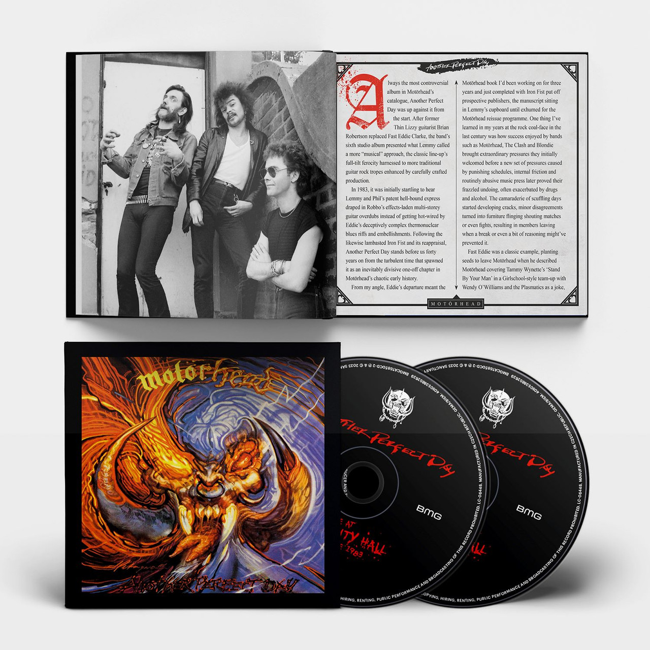Motorhead 'Another Perfect Day' (40th Anniversary) 2CD