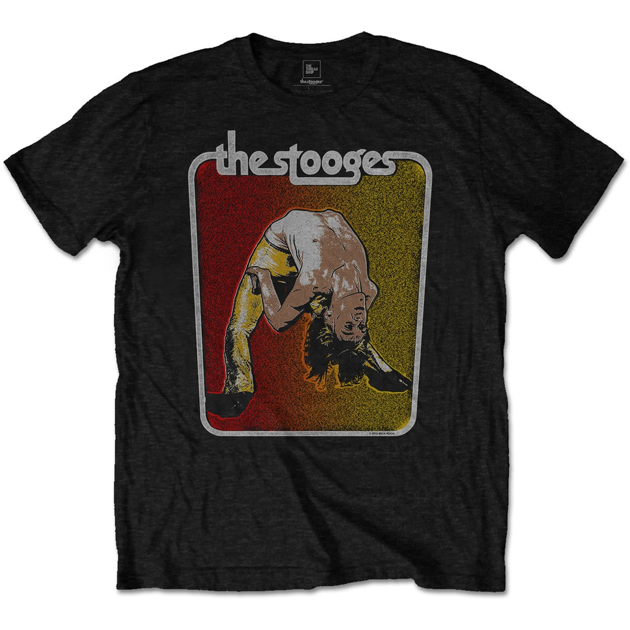 The Stooges 'Iggy Bent Double' (Black) T-Shirt