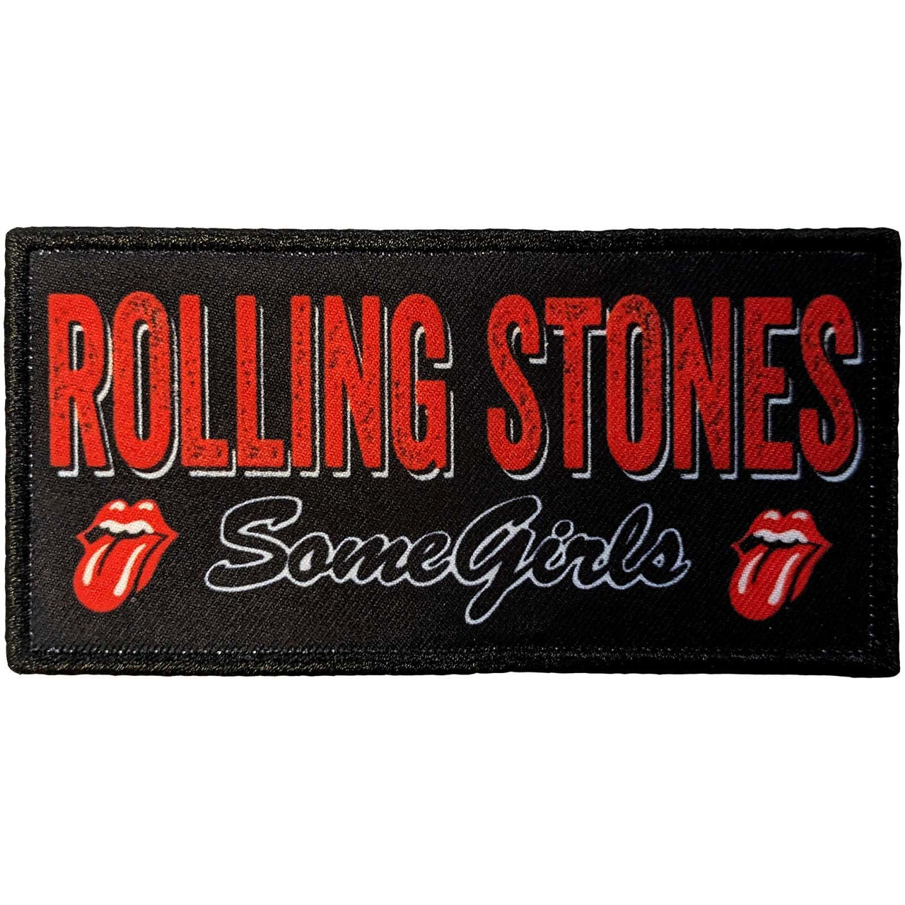 The Rolling Stones 'Some Girls Logo' Patch