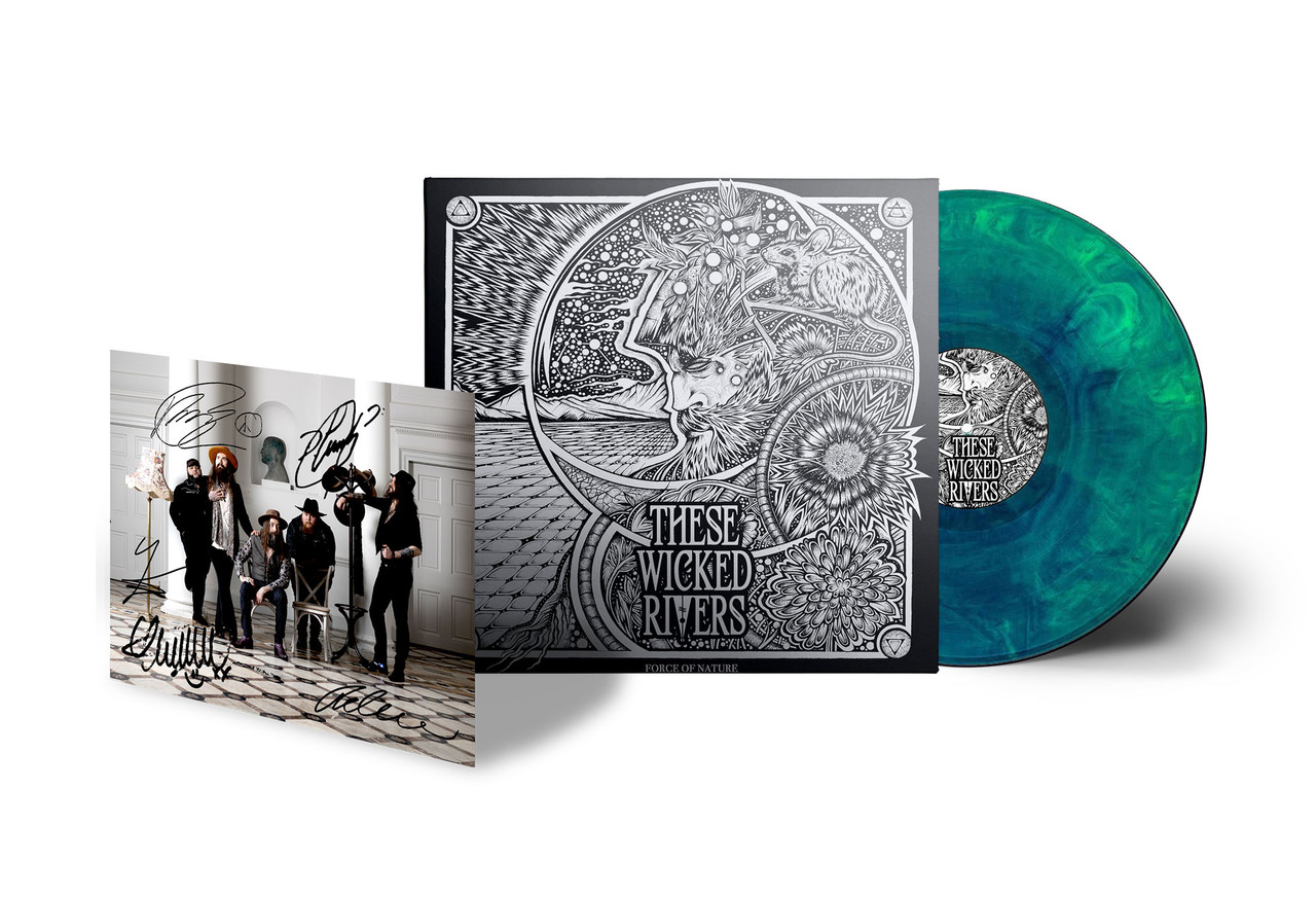 These Wicked Rivers 'Force Of Nature' CD & Vinyl Music Bundle
