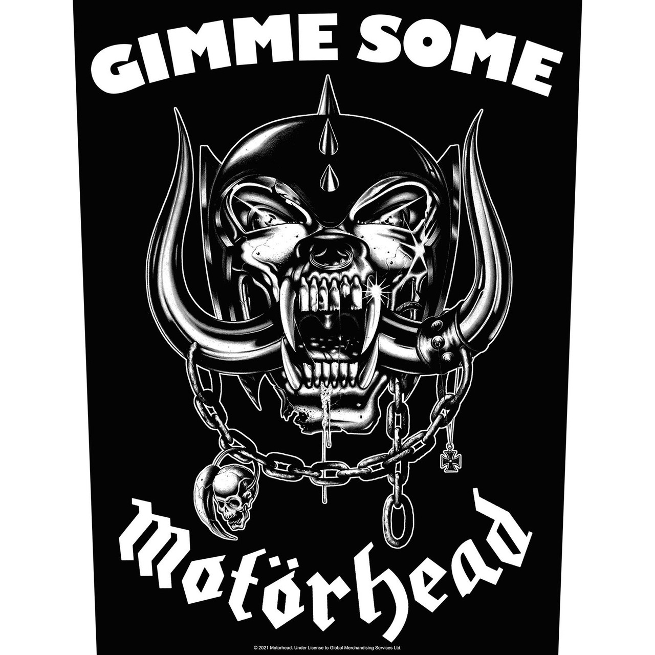 Motorhead 'Gimme Some' Back Patch