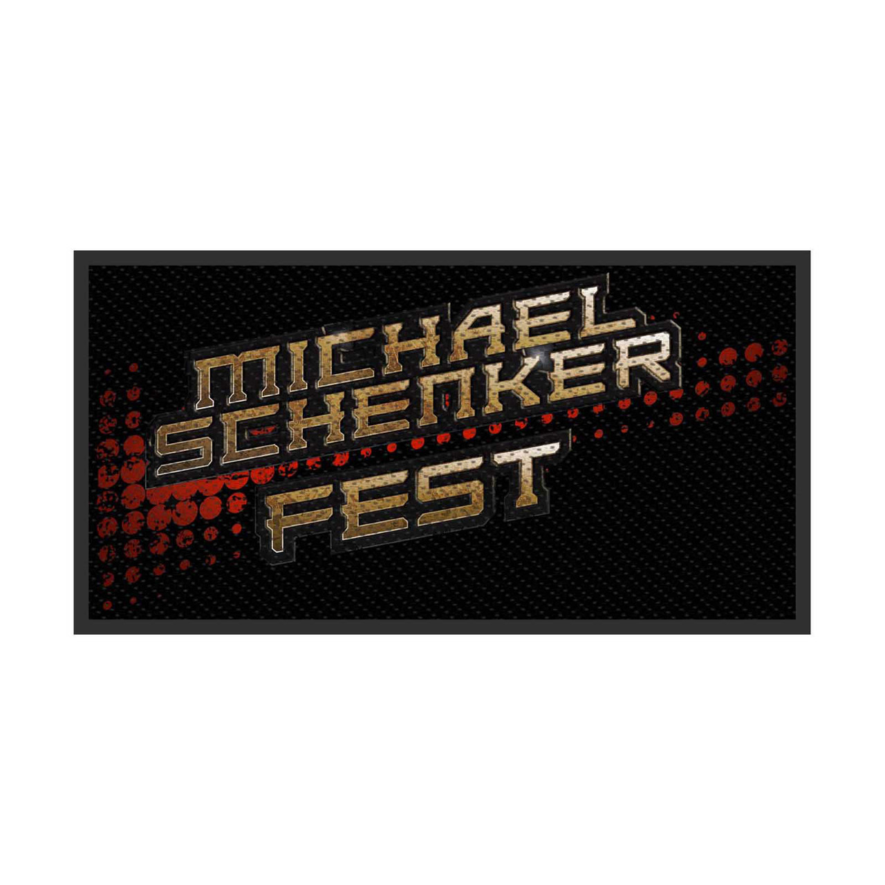 Rock Music Sew / Iron On Embroidered Patch:- Michael Schenker Group